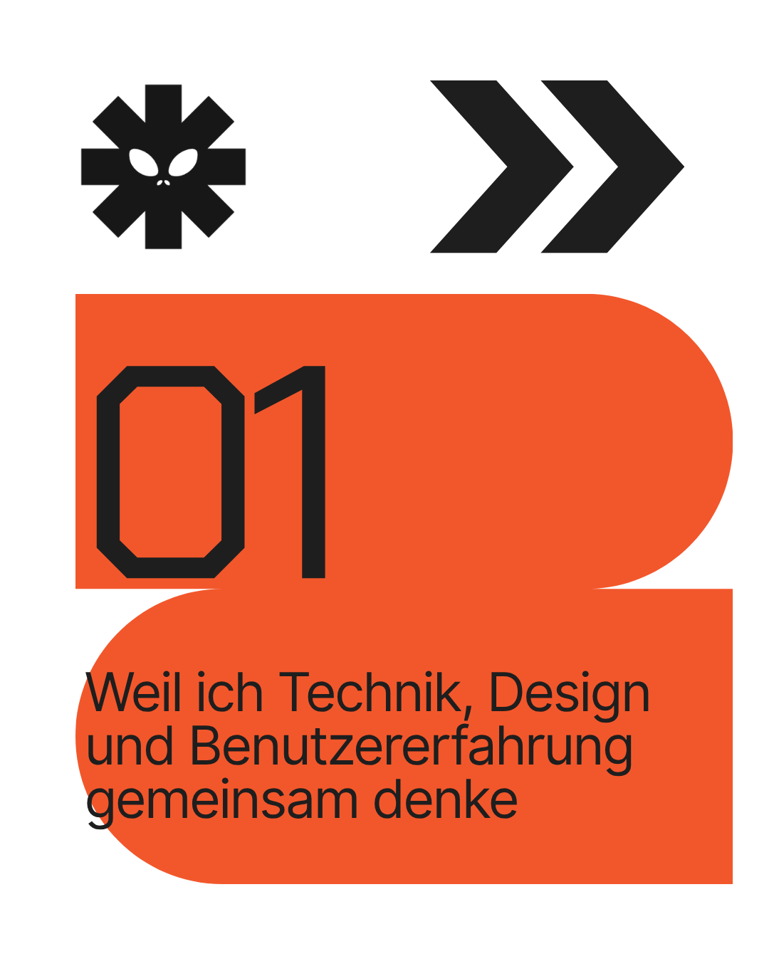 Moderne Website mit Fokus auf Technik, Design und Benutzerfreundlichkeit